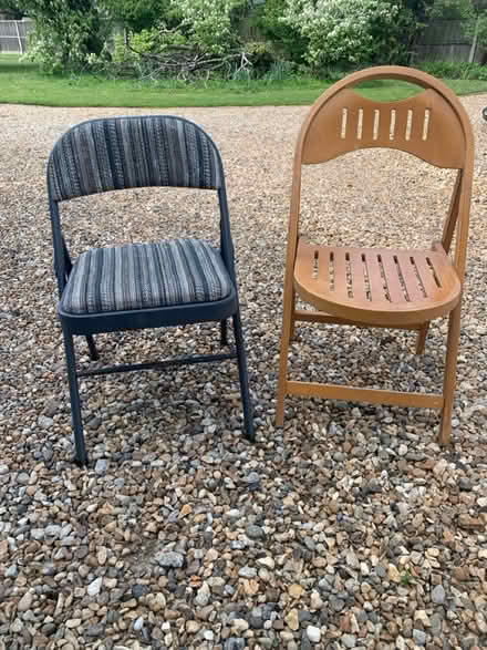Photo of free 2 Fold up chairs (Whitstable CT5) #1