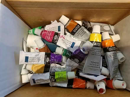 Photo of free Acrylic paints (GU2 Stoughton) #1
