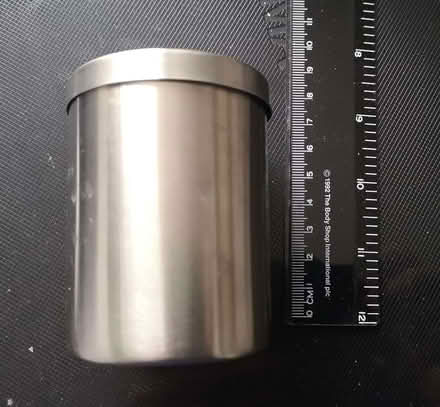 Photo of free Small metal canister (Woodley RG5) #2