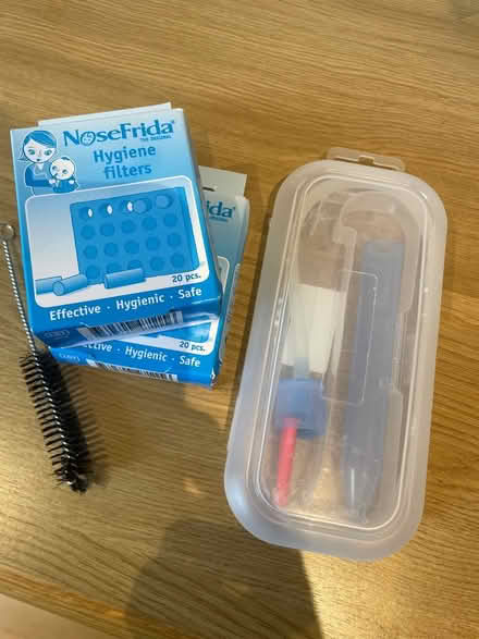 Photo of free NoseFrida kit for babies (Huntingdon Rd & Storey's Way) #1