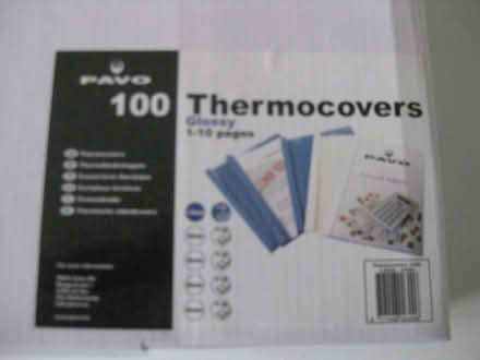 Photo of free thermal binding machine + some covers (Henley-on-Thames RG9) #2