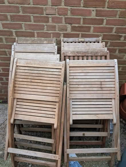 Photo of free 10 Garden chairs (Orpington) #1
