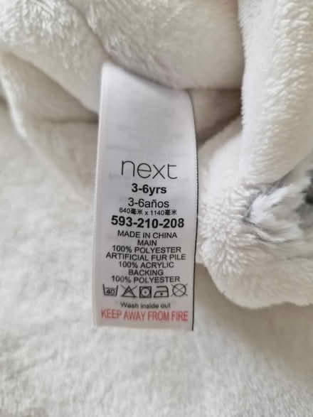 Photo of free Next Hooded child's snug blanket (Knightsfield AL8) #2
