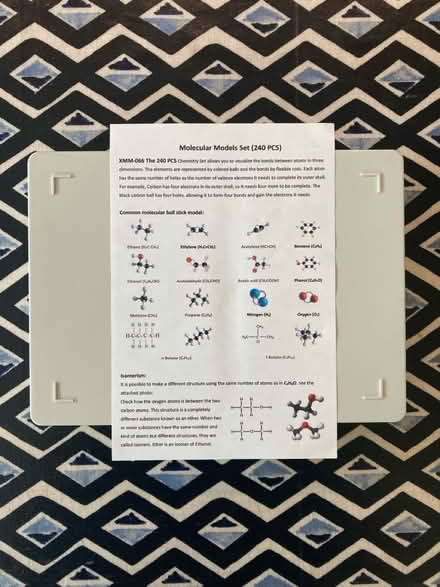 Photo of free Molecular model set for chemistry (Bath BA2) #3