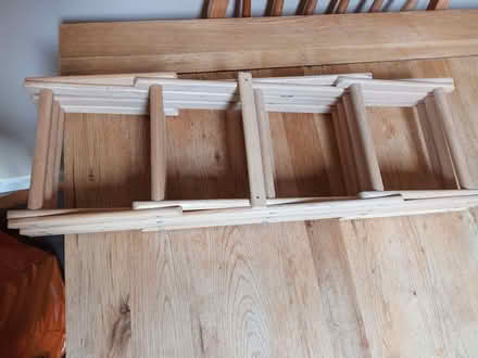 Photo of free Wooden wine rack (Walnut Tree MK7) #1