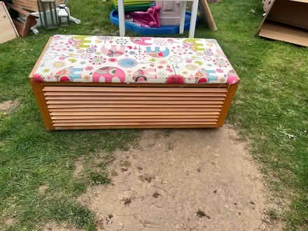 Photo of free Retro original 1950s storage bench (ME13) #1
