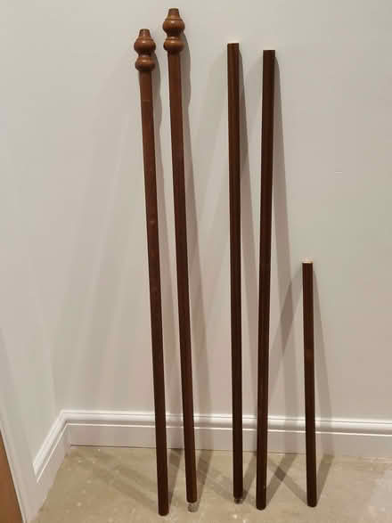 Photo of free Five lengths of curtain pole (South Heath HP16) #1