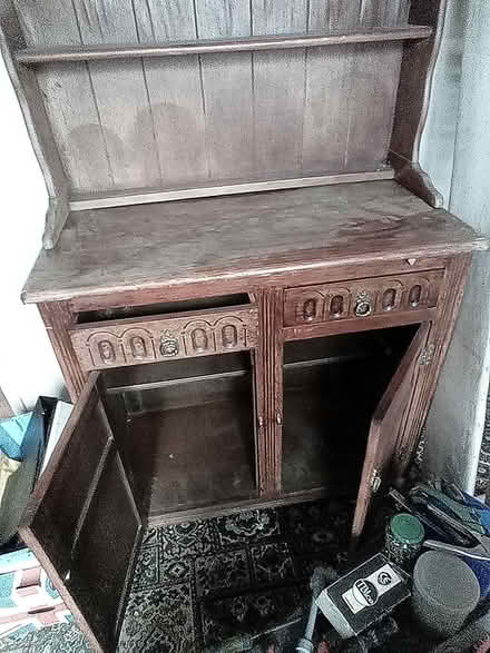 Photo of free old style wooden furniture and bed (NN5 spencer) #3