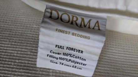 Photo of free Used bedding: double duvet & 3 pillows (Mousehold NR3) #4