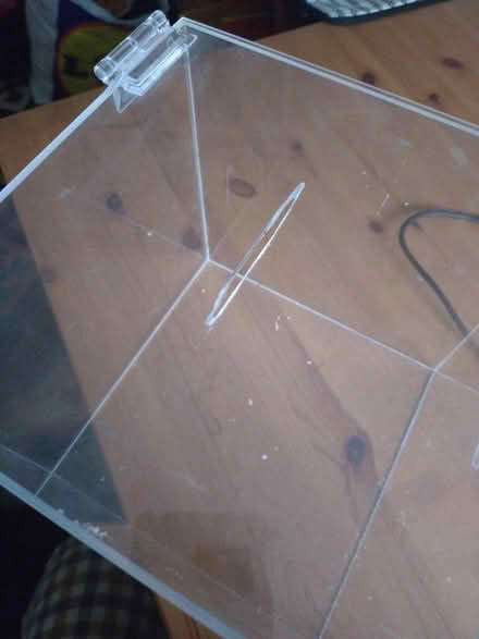 Photo of free Perspex box (Golcar, Huddersfield) #2