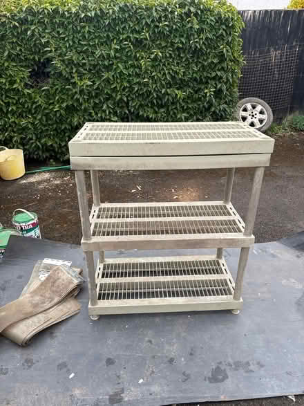 Photo of free Garage/shed shelves (HP16) #1
