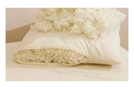 Photo of Single wool filled pillow (Oaklands nr Welwyn AL6) #1