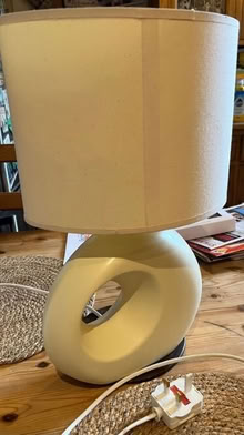 Photo of free small IKEA desk/table lamp (Cottonmill AL1) #1