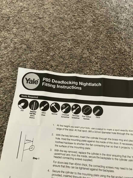 Photo of free Yale Lock bits (Emerson’s Green BS16) #2