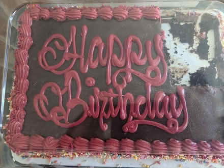 Photo of free Chocolate cake piece missing (W San Jose) #1