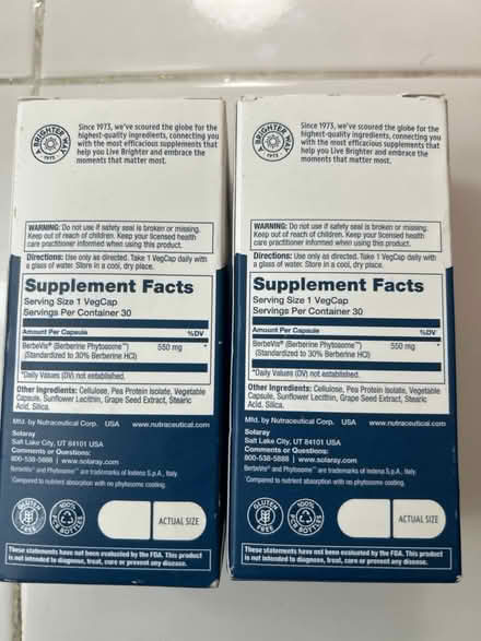 Photo of free Berberine Phytosome supplements (10011 (17th & 9th)) #3