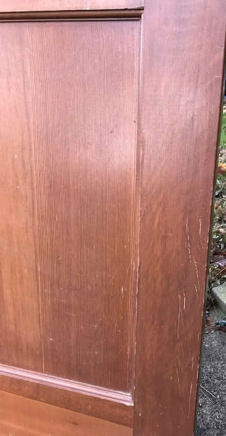 Photo of free Pine Door (24x78.5) w/Hardware (Havertown) #4