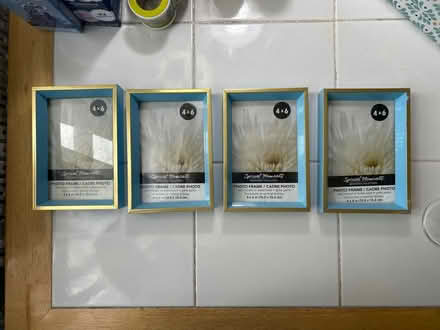 Photo of free 4 small 4x6 picture frames (10011 (17th & 9th)) #1