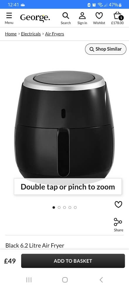 Photo of free 6.2L air fryer, lots of settings (SG12) #2