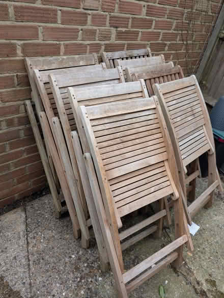 Photo of free 10 Garden chairs (Orpington) #2