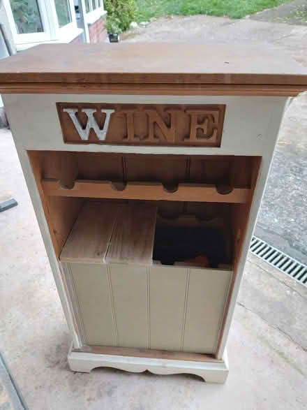 Photo of free Small wine rack cupboard (Ross-on-wye) #2