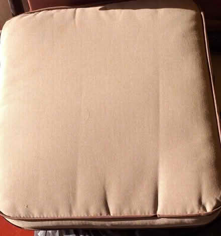 Photo of free 8 Patio Chair Cushions (Litchard, Bridgend CF31) #1