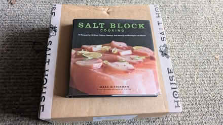 Photo of free Unused Salt Block & Recipe Book (CT6) #1