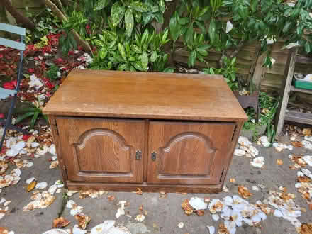 Photo of free Carved oak cupboard (Clive Vale TN35) #1