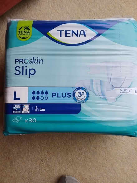 Photo of free Tena incontinence pads (BIRMINGHAM Northfield B31) #1