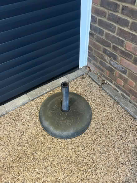 Photo of free Parasol stand base (Tonbridge) #1