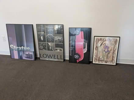 Photo of free 4 poster frames (Westford rt 110) #1