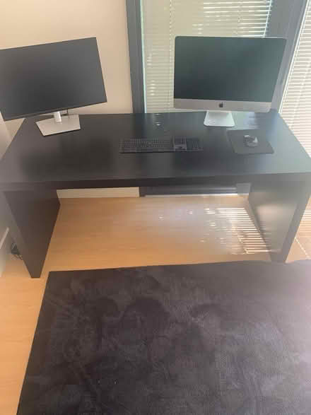 Photo of free Black office desk & draws (WD3) #4