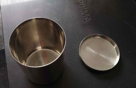 Photo of free Small metal canister (Woodley RG5) #1
