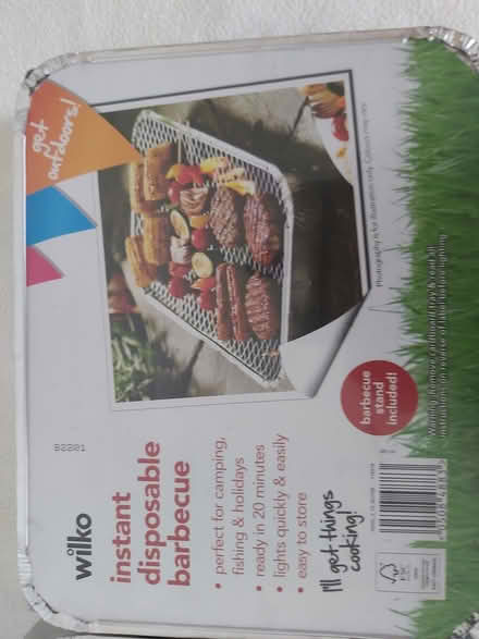 Photo of free Wilko Instant Disposable Barbecue (old but unpacked) (Little Sandhurst GU47) #1
