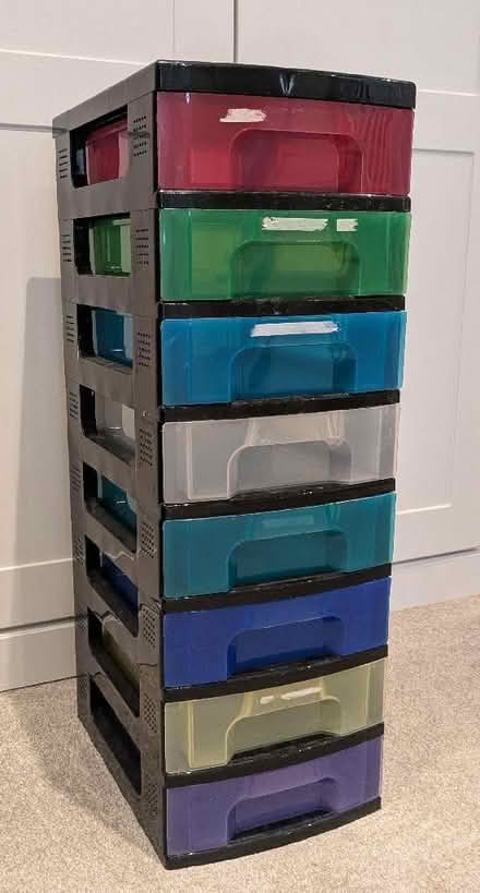 Photo of free Plastic drawer unit - 8 drawers (Horsell GU21) #2