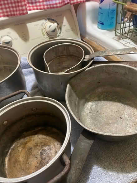 Photo of free Lots of old pots and candle wax (Fremont) #2