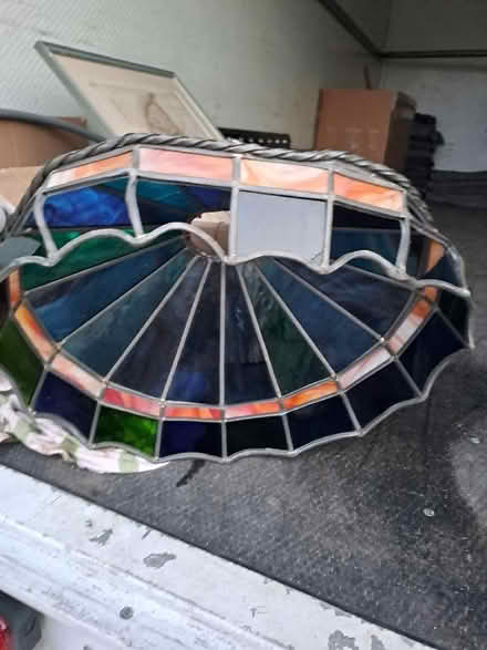 Photo of free Leaded glass lampshade (Ludlow SY8) #1