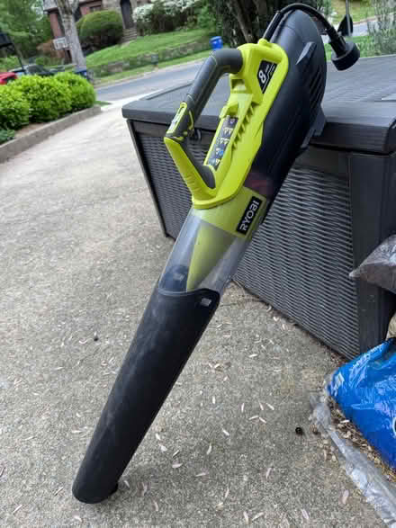 Photo of free Ryobi Leaf blower (plug in) (Chevy chase DC) #2