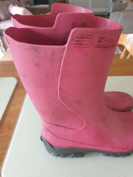 Photo of free Pair Pink Wellington Boots Size 7/8 (Clint Green NR20) #2
