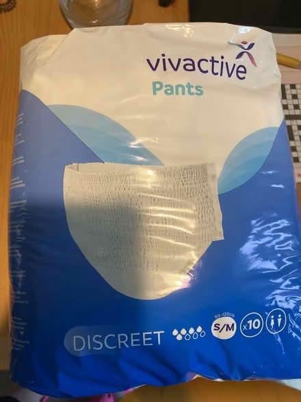 Photo of free Incontinence Pants size s/m (MacMillan Way) #1