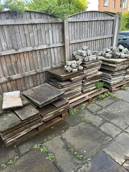 Photo of free Indian stone flags and edging stones (Heaton Norris SK4) #1