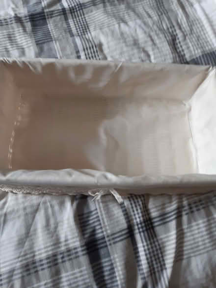 Photo of free Cream wicker basket (Bexhill TN39) #2