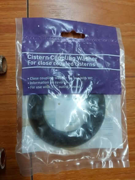 Photo of free Cistern coupling washer (Frimley) #1