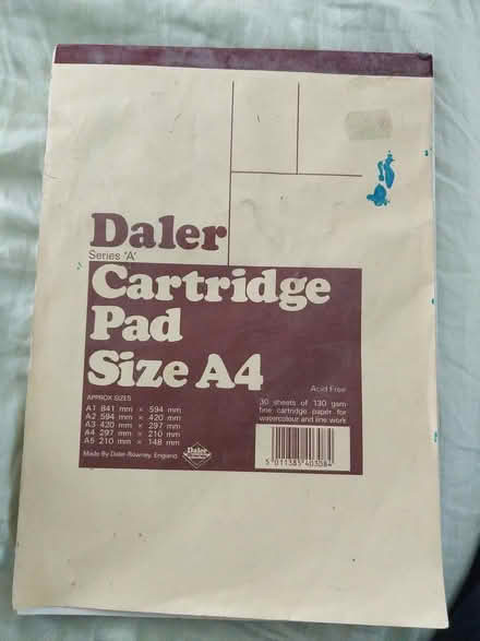 Photo of free Sketch pad (Maldon CM9) #1