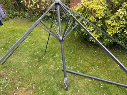 Photo of free Aluminium parasol frame - needs new cover ~2.5m width (Sonning RG4) #1