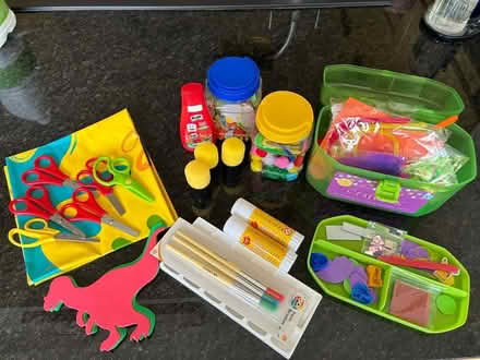 Photo of free Box of kids crafting stuff (Hook SO31) #1