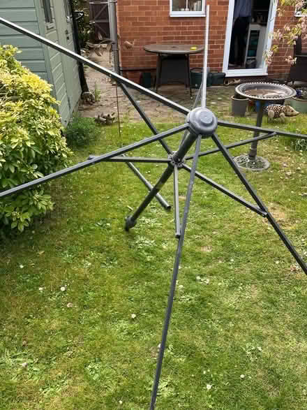 Photo of free Aluminium parasol frame - needs new cover ~2.5m width (Sonning RG4) #2