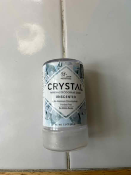 Photo of free Unscented Mineral Deodorant Stick (10011 (17th & 9th)) #1