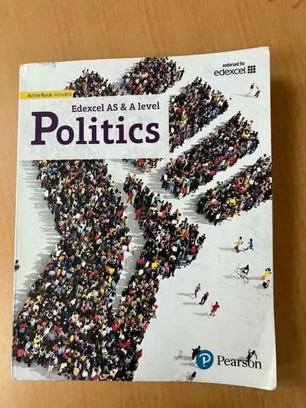 Photo of free Edexcel AS & A Level Politics Textbook (New Malden KT3) #1