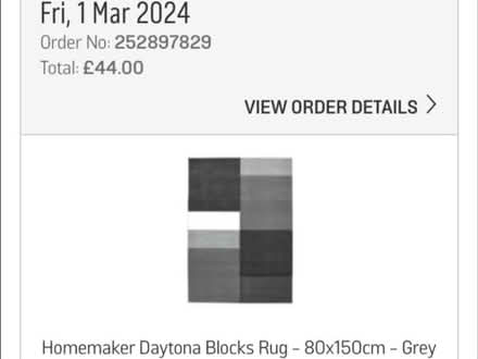 Photo of free Homemaker Daytona Blocks Rug x 2 (Swaythling Southampton) #1